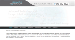 Desktop Screenshot of inter-activesolutions.com